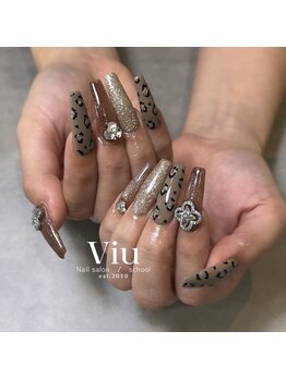 ビュウ 小倉店(Viu)/ロングネイル レオパード