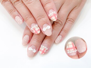 ジェル定額￥8990★3Dリボン