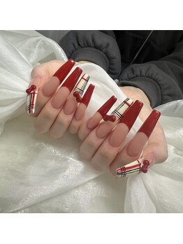 ベラーネイルズバー(Bella nails BAR)/長さだし+持ち込みデザイン