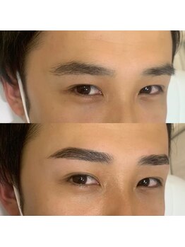 ホワイトアイ メンズ眉毛サロン 三宮(WHITE EYE)の写真/【三宮/アイブロウWAX専門店★】眉のお悩みは眉専属スタッフにお任せ♪自信が持てる仕上がりへ