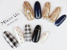 ミューアン(Mieux Un)/タイダイ・ギンガムチェック