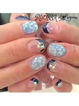 リオッサ オブ ラグーン(RIOSSA of Lagoon)/ネイビーフレンチ#スモーキー