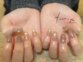 ツイン(twin.)/マグネットネイル×オプ有