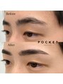ポケット アイ いわき泉テラス店(POCKET) メンズアイブロウ