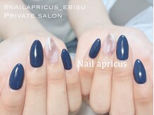 ネイルアプリクス 恵比寿(Nail apricus EBISU)/定額◆ニュアンスネイル ￥7980