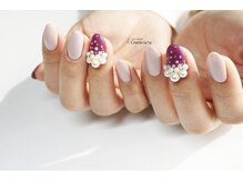 ミニュイ(nail minuit)の雰囲気（この季節はパールがオススメ！１本アートでもゴージャス☆）