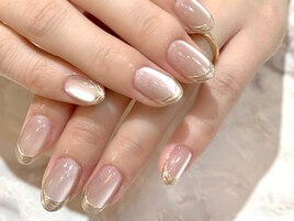 マグネットにミラーフレンチ♪