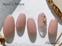 プラスネイル 北千住東口店(PLUS NAIL)/(3359)ビジューネイル