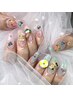 【チップ長さだし10本＋デカパーツ付け放題】￥22000