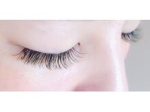 カラーエクステも豊富