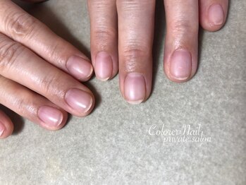 クロレ フォー ネイル(Colorer for Nail)の写真/甘皮処理、保湿、角質ケア、爪育成メニュー等、ネイルレスでも指先をキレイに保てるメニューが豊富◎