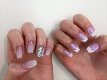 ムーイ 外苑前(mooi.)/gradation french art nails