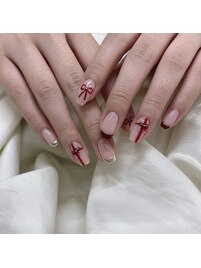 リボンネイル/担当赤木