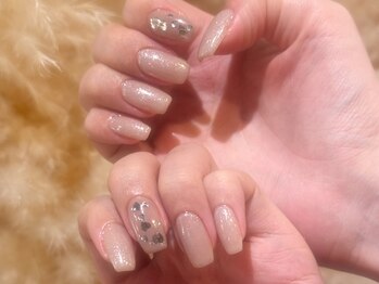 ハート×オフィスネイル