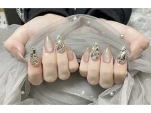 キアラネイルサロン/チップ長さだし持ち込み