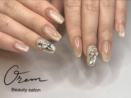 埋め尽くしマグネットネイル