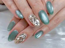 ミハナ 西川口店(MIHANA)/2本埋め尽くしネイル