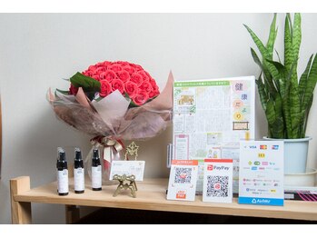 キャンディ(ESTHETIC SALON CANDY)/QR決済。エアペイ。使えます♪