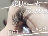 自まつ毛から立ち上げ Lift Up Lash (ボリュームラッシュ)320本￥10300