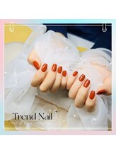 トレンドネイルスタジオ(Trend Nail Studio)/赤色系のワンカラー