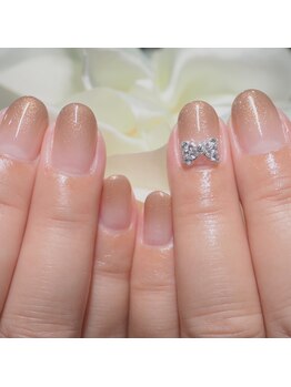 ネイルサロン イツキ(itsuki)/リボンビジュー★