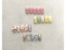グレースネイル(Gracenail)の雰囲気（（上）アートコースM ￥8600（下）アートコースL ￥9900）