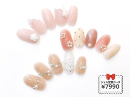 ジェル定額￥7990★ヌーディー