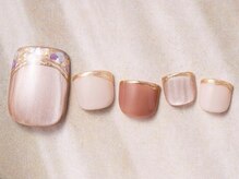 アイネイルズ 天神今泉店(I-nails)/マグネットミラーフレンチ