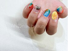 アンドネイル ビューティー(AND nail,beauty)/秋ネイル/ニュアンス/藤沢