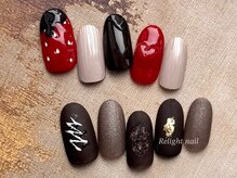 リライトネイル(Relight nail)/バレンタイン☆チョコネイル
