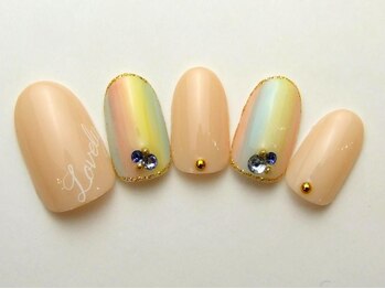 ネイルサロン ドレリッチ 大宮店(drerich)/カラフルグラデーション