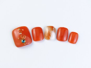 ネイルサロンディーバ 表参道店(Diva)/FootデザインSelect ￥8,910