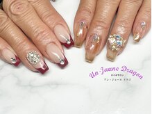 アン ジョーヌドラゴ/【自爪ネイル】アシメネイル