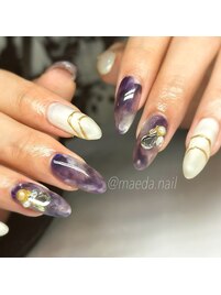 〈　ニュアンスネイル　〉