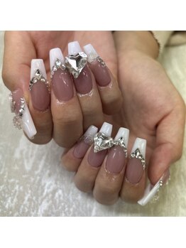 スカルプ10本アート　Lまで