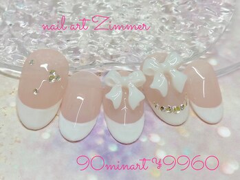ネイルアート ジマー/90minart¥9960/学割あり
