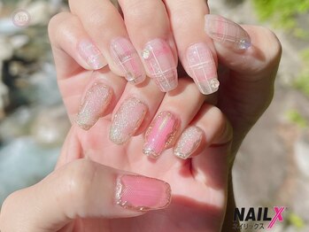ネイリックス 栄ガスビル(NAILX)/キラキラ♪オーロラフィルム