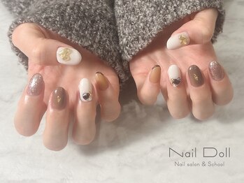ネイルドール(Nail Doll)/ハートチョコネイル