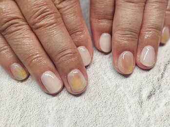 プロモート 岡山城下店(Promote)/春ニュアンスアート【岡山】