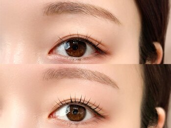 アンナ 仙台駅広瀬通2号店(Anna)の写真/まつげパーマ×美眉アイブロウ WAX で好感持たれる目元をデザイン◎どの角度から見てもキレイなお目元に♪