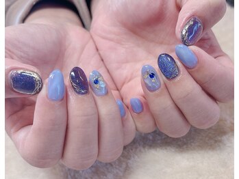 ティ-エヌ 元町店/マグネットネイル定額デザイン