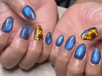 スワロンネイル 名古屋店(SWALLON NAIL)/ひまわりネイル