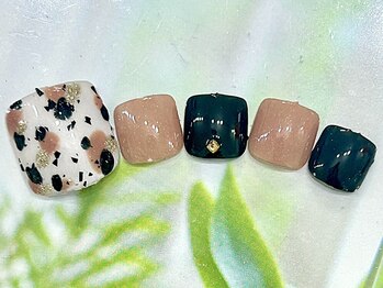 ティーエヌ 辻堂店/フット定額ネイル☆7700円