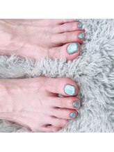 アートネイル ギャラリー(Art nail Gallery)/うるつやミントのキラキラネイル