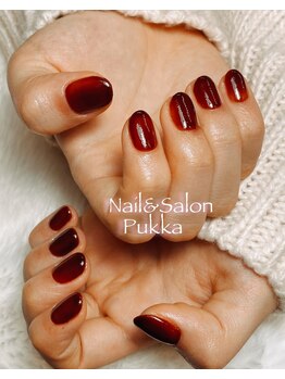 プッカ(Pukka)/艶感のあるシアー系でワンカラー