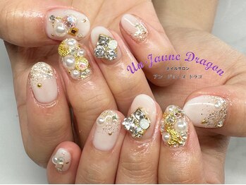 アン ジョーヌドラゴ/【自爪ネイル】ホワイトネイル