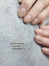 プライベート ネイルサロン マーマ(murmur)/スキニーフレンチデザイン