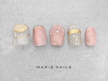 マリーネイルズ 大阪梅田店(MARIE NAILS)/新規8000 0704eオーロラフィルム