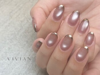 ヴィヴィアン ネイル(Vivian nail)/うるマグ×ミラーフレンチ
