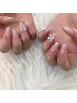 ビースタイル(B-style)/【ネイル】ラメグラデーション